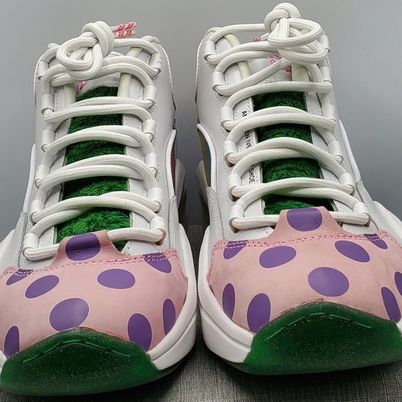 Reebok x Hasbro Question Mid Men's Size 10.5 'Candy Land' White GZ8826 Rare - Picture 7 of 9